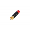 REAN RF2C-B-2 RCA plug, gold plated contacts