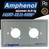ŷ 2  XLR Amphenol AMW-XLR-002P