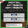  Rotel 礤 CD11 Tribute CD Player / A11 Tribute Integrated Amplifier / ͧ§ 2x50 ѵ 8 Ω ҾѺͧ CD Tribute -CD-soitin