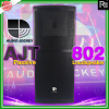 A & J AJT-802 8"x2 Professional Powerful 2 Way Speaker