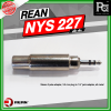REAN NYS 227   Stereo 3 pole adapter, 3.5 mm plug to 1/4" jack adapter, all metal